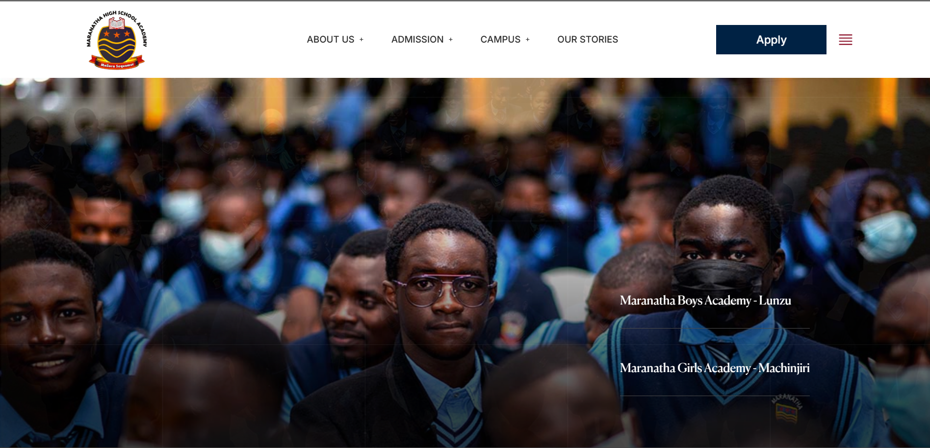 Maranatha High School Academy Website