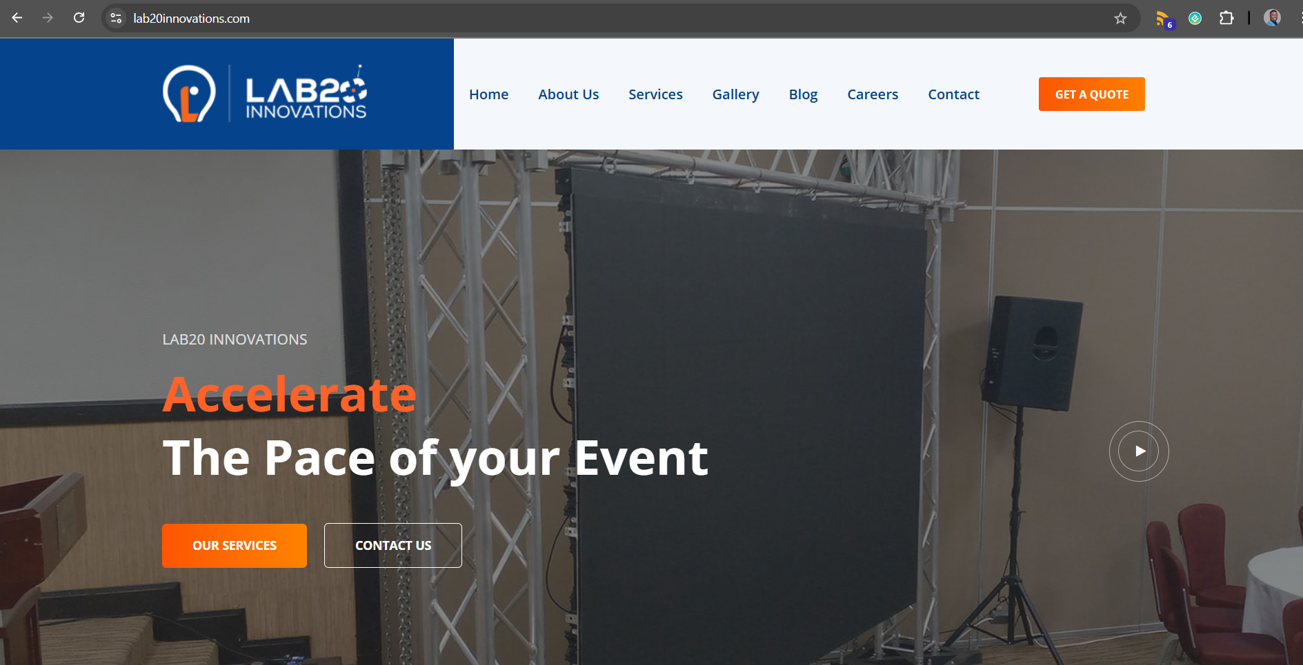 Lab20 Innovations Website